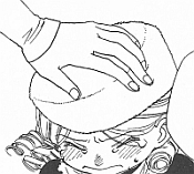 pg. 188; it looks like a pillbox here, but it is the beret Ghaleon was wearing at the start of KSK