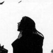 Zain's face is never shown in the manga itself, which is why we have a silhouette here.  The image at left is taken from some cel art for the tankoubon.